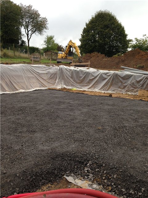 terrassement de maison